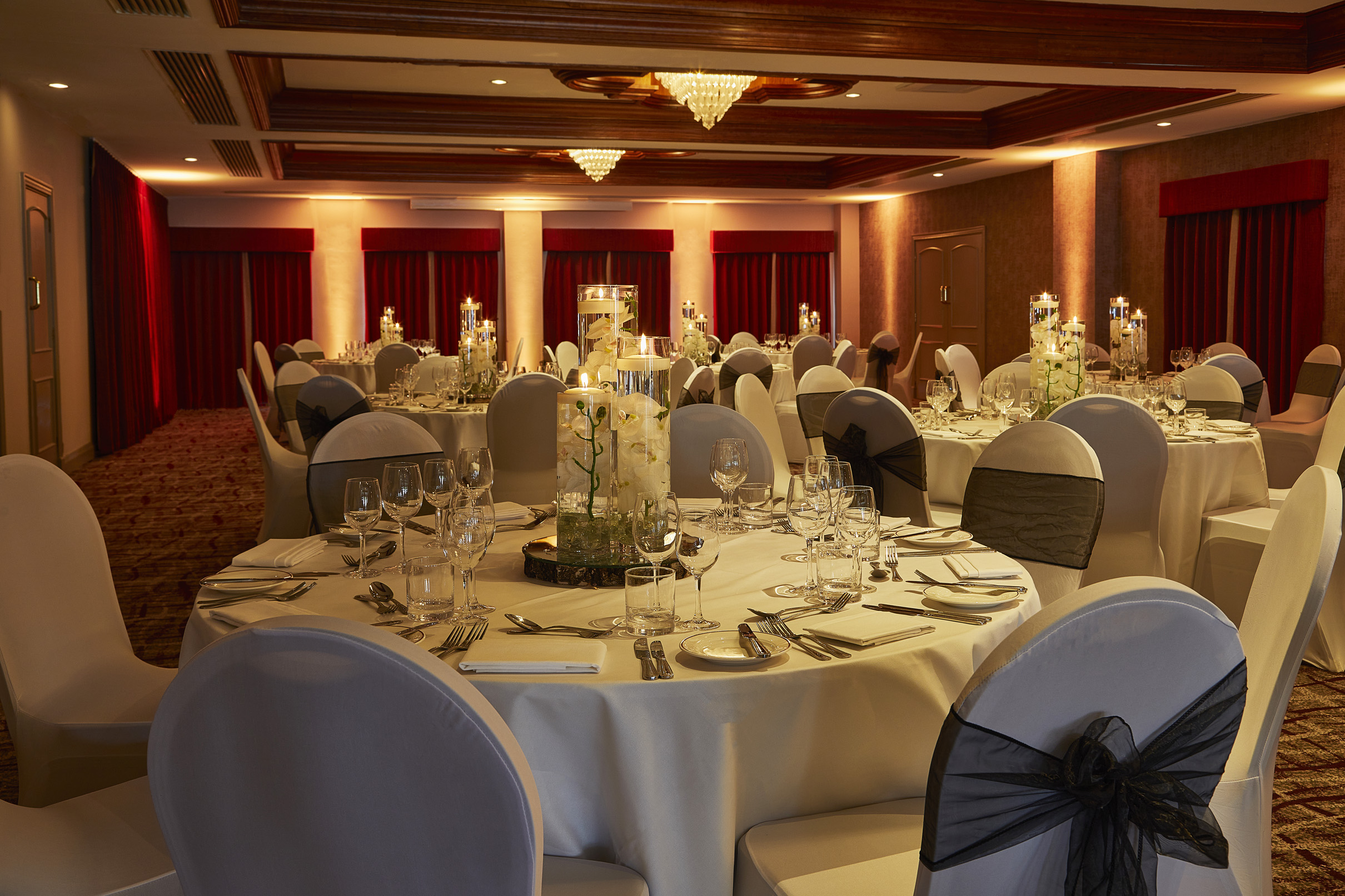 Sequoia Suite at Coppid Beech Hotel arranged for a reception